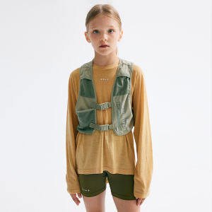 chopiyopi | Ultrafine 17.5 Micron Merino Wool Moisture-wicking Breathable Childrens Long-sleeve T-shirt