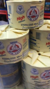 Sữa Gấu Nestle Thái Lan Nguyên Kem & Nguyên Chất Béo Giàu Canxi (1 lốc 12 hộp)