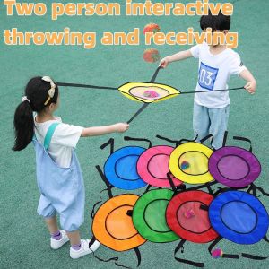 Two Person Interactive Throwing And Catching Game Outdoor Fun Sports Parent Child Toys Hand Eye Coordination Sensory Game