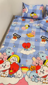Sprei Karakter Anak BABY PONY RAINBOW Best Seller Terlengkap Harga Murah Berkualitas Set Sarung Bantal Sarung Guling
