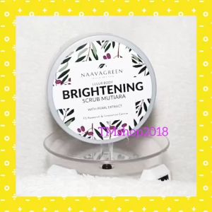 Naavagreen Lulur Body Brightening Body Scrub Mutiara 100 gram oleh dr Fredi Setyawan Skincare Original