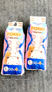 Pokky Diapers Pants Popok Bayi - M28+2 L26+2 XL24+2 XXL22+2 - Pampers Pokky - Virgo Shoop
