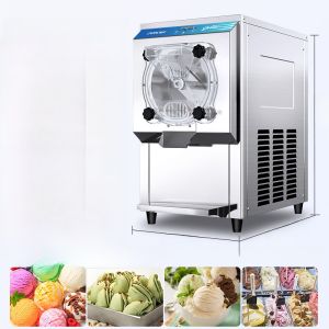 Dongbei Hard Ice Cream Machine Commercial Full-Automatic Manual Big Production Mung Bean Soup Cows Milk Ice Cream Ball Ice Cream Machine