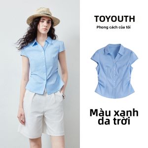 Toyouth | Áo Sơ Mi Ngắn Tay Thoáng Khí Đặt May