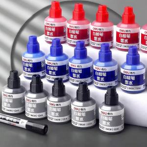 deli | Refillable Easy-to-erase Whiteboard Ink