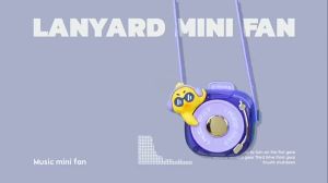 พัดลมพกพา พัดลมแขวนคอ แบบ พกพา USB Fan พัดลมแบบแขวนคอ พัดลมมือถือ พัดลมมินิ ปรับได้ 3 ลมแรง พัดลมน่ารัก พัดลมพกพาขนาดเล็ก