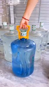 Multifunctional Thickened Plastic Round Bucket Folding Bracket Handle Lifting Bracket Suitable forGallon Water Container
