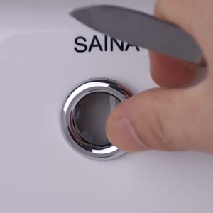 10pcs Cover Lubang Overflow Wastafel Lindungi Keluarga Dari Kuman Mudah Dipasang Rapih