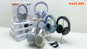 รุ่นK601 ANC หูฟังบลูทูธบลูทูธ5.4หูฟังสเตอริโอไร้สายมีความสะดวกสบายในการสวมใส่เสียงคุณภาพสูงเหมาะสำหรับกีฬาและการโทร