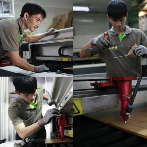 แผ่นพลาสวูด หนัว 5 มิล สีขาว แผ่นฝ้า แผ่นกันน้ำ เพดาน Plaswood DIY กำหนดหลักขนาด