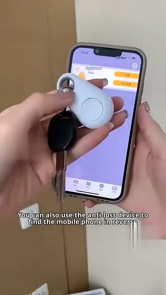 Smart Mini GPS Tracker Anti-lost Bluetooth Selfie Key Finder Device Mobile Phone Lost Alarm Bi-Directional Finder