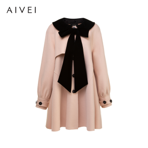 AIVEI | Winter Sweet Youthful Peter Pan Collar Coat