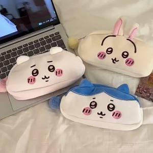Bandai | Cartoon Cute Pencil Case Kawaii Usagi Stationery Pouch New Year Gift School Office Supplies Kawaii Organizer
