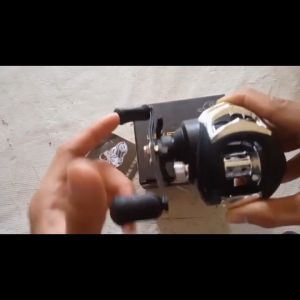 AK201 Rill Reel Pancing Baitcasting Tangan Kiri 19 Bearing Ratio 721 Murah Metal Kuat