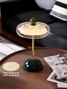 SHIGUANGSUIDAO | Modern Minimalist Creative Luxurious Feel Bedside Lamp