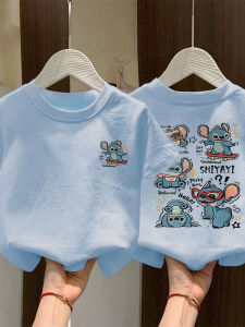 Cotton Letter Print Short Sleeve Tshirt for Kids