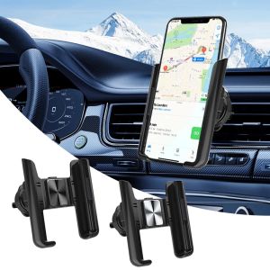 Universal 360° Rotation Car Mobile Stand Air Vent Organizer Clip for Cell Phone Gravity Phone Holder G P S Supporter Auto Interior Accessories