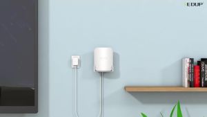 EDUP HY-WT1219-1 Wall Mount for Eero Pro 7 WiFi 7 Router Space-Saving with Cable Management Durable Easy Installation Kit