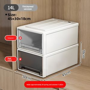 ZHIFAN | Transparent Thick Storage Box for Clothes