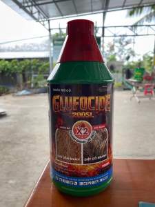 Thuốc trừ cỏ GLUFOCIDE sức mạnh X2 nước đỏ hoạt chất A200 hạn mới- NN SuMo