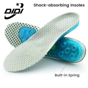 Premium Spring Silicone Gel Insoles: Enhance Comfort & Support