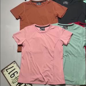 Áo thun thể thao nữ tập gym yoga  chất thun cotton lạnh thấm hút mồ hôi thoải mái vận động có nhiều màu sắc fom từ 38kg-70kg