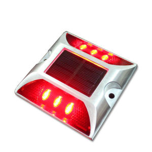 Solar Spike Light Anchor Label Road Ground Flashing Highway Rear Garden With Reflector Speed Night Reflective Led Aluminum Profile Obstacle Warning Flash Powered Buried Lamps Truck Square Stud Lights Cast Lamp High