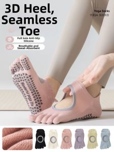 Tuban | Pilates Non-slip Five-toed Socks Thin Indoor Workout