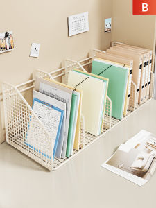 WUBUWEI | Office File Organizer Metal Rack Document Shelf