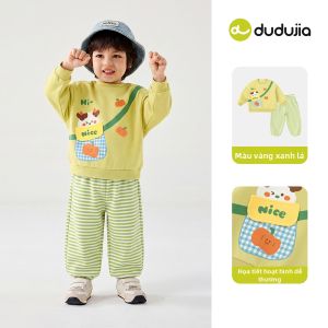 DUDUJIA | Bộ Quần Áo Mới Cho Bé Mùa Thu