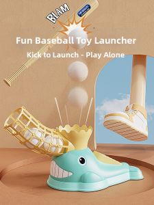 Single Player Training Baseball Pitching Machine Toy
