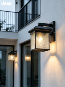 Jeep | Solar Water-resistant Outdoor Wall Light
