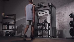 Inspire FT2 Pro Functional Training Machine with Durable Coated Steel Construction and Multi-Station Home Gym Setup