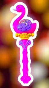 Quyền trượng thiên nga thỏ ngọc đèn trái châu có nhạc chơi trung thu cho bé bộ quà tặng bé trai bé gái