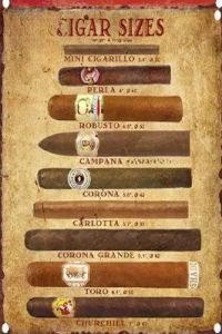 CIFbuy | Vintage Tobacco Cigarette Metal Sign - Classic Poster for Wall Decoration - Ideal Gift for Bar Home Cafe Smoke Shop