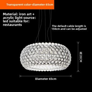 QIANYUE | Modern Artistic Designer Restaurant Pendant Light