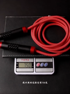 (พร้อมส่ง) ANGTOP เชือกกระโดดมวย heavy jump rope หนาขึ้น เพิ่มน้ำหนัก ยาวขึ้น 3.3m ที่โดดเชือก เชือกออกกำลังกาย เชือกกระโดด แท้ เชือกกระโดดนักมวย