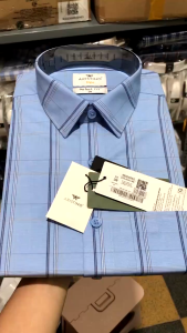 Áo sơ mi ngắn tay nam ARISTINO phom Perfect Fit suông nhẹ vải mềm mát ít nhăn (Size 38) ASS040S2