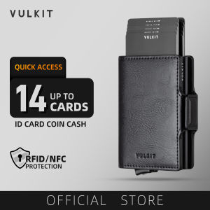 VULKIT- Double Aluminum Card Holders For more Storage Wallet-VC200d