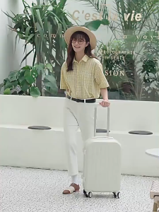 GOTURE 【Hand Luggage】20/24 Inch Luggage Suitcase Multifunctional Luggage Travel Bag Fresh style