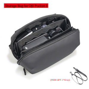 Ổ lưu trữ di động túi cho DJI Pocket 3 Camera hành động lưu trữ Pouch Du Lịch Túi đựng