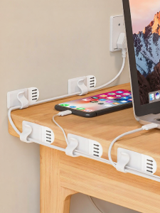 TAILI | Self-adhesive Cord Organizer No Drilling Wall Management