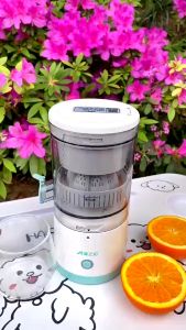 Máy Vắt Cam Tự Động Citrus Ép Cam Ép Hoa Quả Đa Năng Dung Tích 400ml Sử Dụng Sạc USB Tiện Lợi