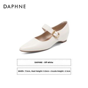 Daphne | Comfortable Mary Jane Leather Shoes For Dresses