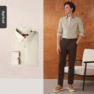 Cooling Easy-care Mens Long Sleeve Shirt