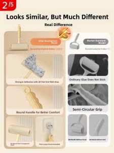 Tearable Paper Roll Sticky Hair Remover Brush for Clothes Home Use Hair Absorbing Dust Cleaning Tool Universal Household Item