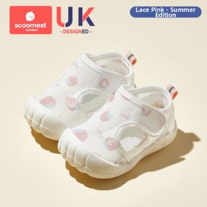 KESCOORL | Soft Bottom Mesh Baby Sandals Walking Shoes