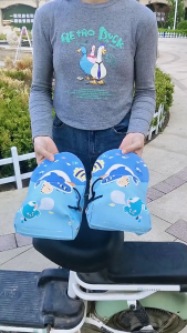 Penutup Setang Motor Wanita Sepasang Sarung Tangan Anti Air Motor Berkualitas