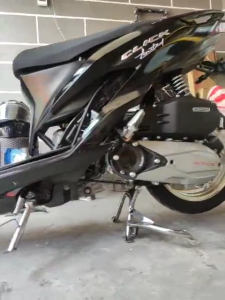STAINLESS CENTER STAND SIDE STAND FREE EHE (17s)(HONDA CLICK V1 V2 125/150)(BEAT)(CLICK V3 125)(CLICK 160) COD