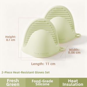 COOKER KING | Heat-Resistant Non-Slip Silicone Oven Mitts